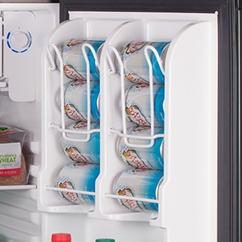 Комерцијален ладен CCR32W Компактен фрижидер со единечна врата и замрзнувач, 3,2 куб. Ft. Мини фрижидер, бел