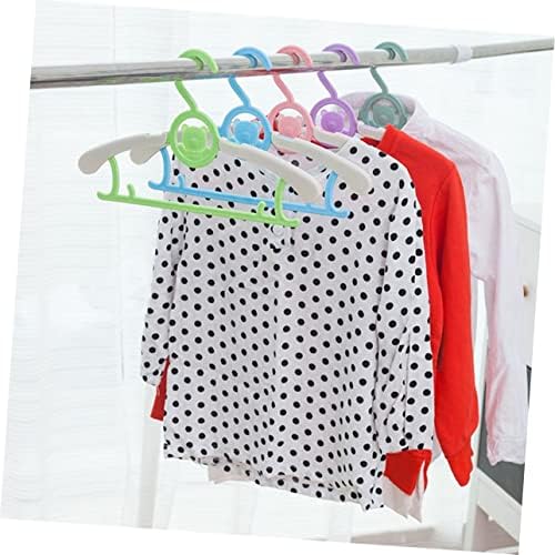 Toyandona 20pcs Хангер за закачалки за панталони за здолништа за облека за облека за бебиња закачалки деца здолништа закачалки