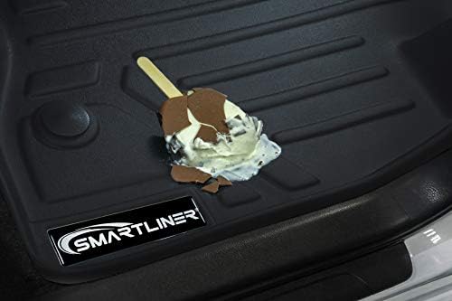 SmartLiner Custom Fit Floor Mats 2 Row Liner Set Black за 2017-2022 Cadillac XT5