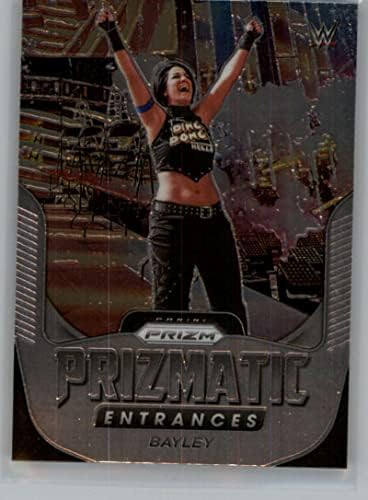 2022 Panini Prizm WWE Prizmatic Влезови 7 Bayley WWE Официјална светска картичка за тргување со забава во борење во сурова состојба