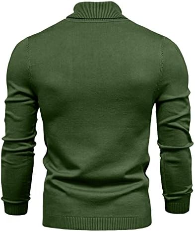 Машки преголем џемпер есен и зима нов тркалезен џемпер со тркалезен џемпер цврста маица плетена џемпер