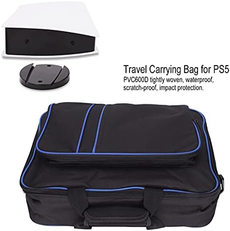 Hilitand за PS5 носачки куќиште, заштитна конзола за тврда школка, торба за складирање на патувања, ергономски голем капацитет за конзоли