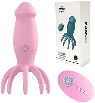 Tinmico далечински управувач октопод дилдо вибратор, вибрирачки масажери за клиторикална вагина и анална стимулација, подарок за жени или