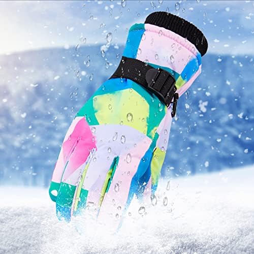 QVKARW Машка и женска зимска скијачка топла ракавица, топло топло скијање нараквици за жени зимски топли симпатични нараквици