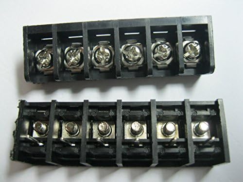 40 компјутерски завртки за завртки за завртки за завртки за завртки 6WAY/PIN PITCH 8.25 mm Бариера тип црна боја DC39B