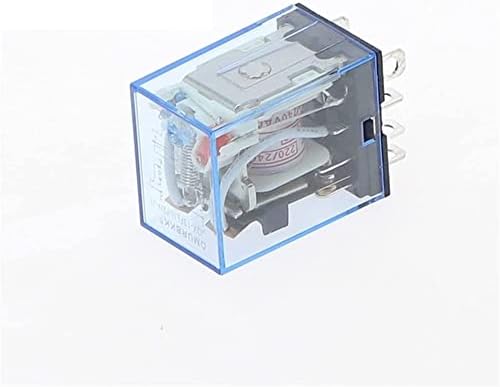 Relay Xiangbinxuan 1pcs LY2NJ HH62P Електронски микро електромагнетно реле LED LAD 10A 8 пинови калем DPDT DC12V 24V AC110V 220V