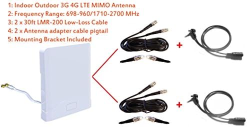 3G 4G LTE затворен опсег на отворено Мимо Антена за АТ & Т Обединете ја Sierra Wireless Aircard 770S AC770S Мобилно жариште