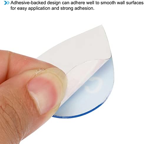 Patikil Self Stick Hotешка/Етикета за ладна вода, 4 пара/8 пакувања на налепници за налепници на акрилни капки за мијалници за тапаци,
