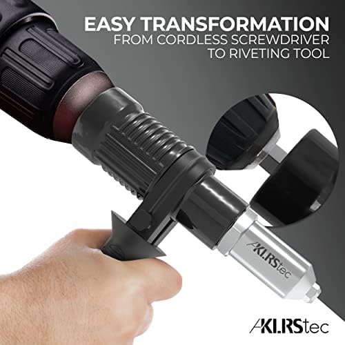 Адаптер за професионален пиштол KLRSTEC - прицврстување на завртки за безжични шрафцигери и вежби - Лесна обработка за слепи навртки