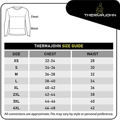 Термички кошули на Термајхн за мажи со долги ракави термички компресивни кошули за мажите основен слој на ладно време