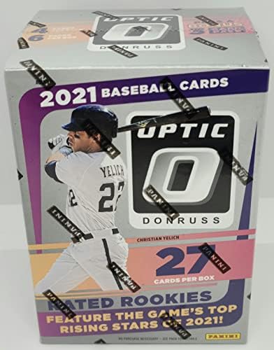 2021 Панини Донрус Оптички бејзбол картички Бластер кутија