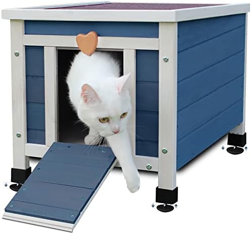 Куќа на отворено мачки, мала зајачка куќа дрвена мала куќа за миленичиња и живеалишта