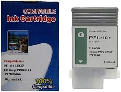 Живописни бои PFI-101 компатибилни касети за мастило за замена за канон IPF5000 IPF6000S печатач 130ml резервоар за мастило