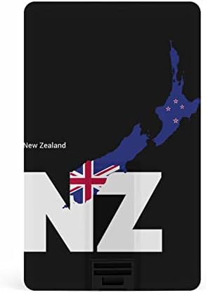 Нов Зеланд Земја Со КАРТА КРЕДИТНА Картичка USB Флеш Персонализирана Меморија Стап Клуч За Складирање Диск 64G