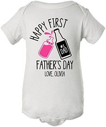Обичајна облека за прв ден на таткото на денот - Додадете го вашето име - Персонализирано