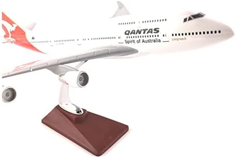Авионски модели авијациска авијација 45-47см одговараат на Qantas 747-400 Минијатурен модел зграда за колекција модел колекција