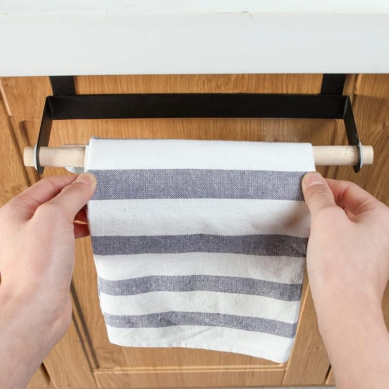 XJJZS пешкир за закачалки решетки за кујнски кабинет за прицврстување на филмот партала за висина на држачот на држачот за тоалети