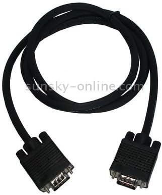 Донг 1,5м нормален квалитет VGA 15pin машки до VGA 15pin машки кабел за CRT монитор траен