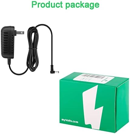 Adapter MyVolts 9V Адаптер за напојување компатибилен со/замена за педал за Zoom G5 Effects - us Plug