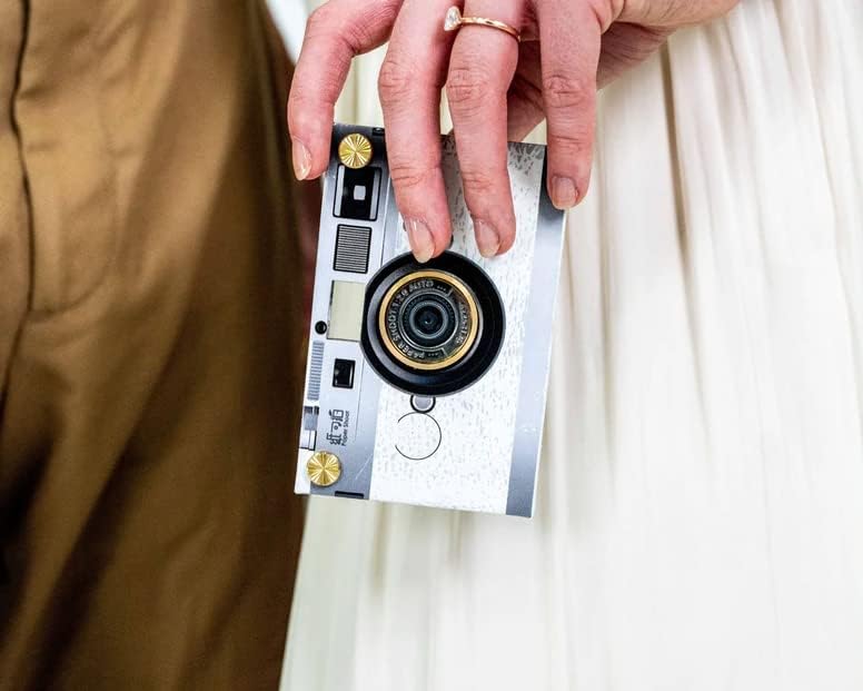[Стариот Ломо Вајт] Еко-Пријателски, Компактен Комплет За Подароци За Дигитални Фотоапарати Од 18 МП И Снимање: Камера За Снимање Хартија за Аматерски
