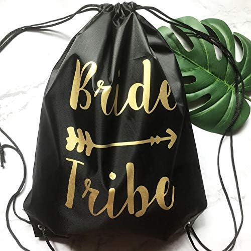 7 Парчиња Невестата И Невестата Племе Врвка Торби, Свадба Врвка Подарок Торба За Деверуши Невестинска Партија Материјали …