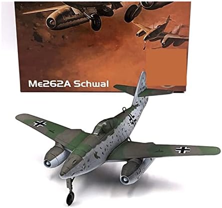 Колекционерски модели на смола од легура на легури 1/72 за Втората светска војна Месершмит МЕ262 модел на авиони со авиони, старо