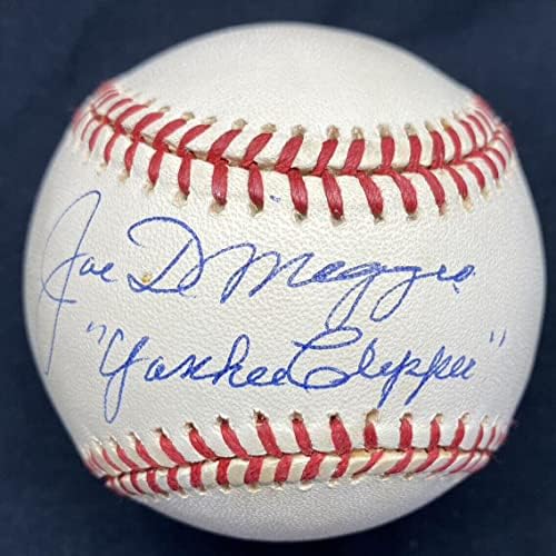 Clо ДиМаџо Јанки Клипер потпиша бејзбол JSA LOA - Автограмирани бејзбол