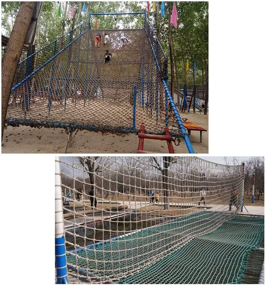 Ојуокси мрежа за безбедност на деца, детски балкон нето заштита за ограда за ограда, качување на ткаени јаже камион за товар, мрежни мрежи