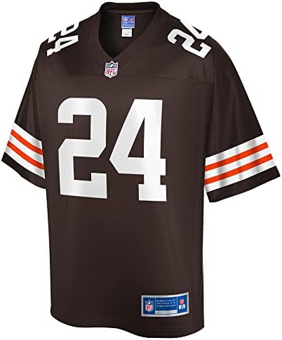 NFL PRO LINE машки Ник Чуб Браун Кливленд Браунс играч на тимот Jerseyерси