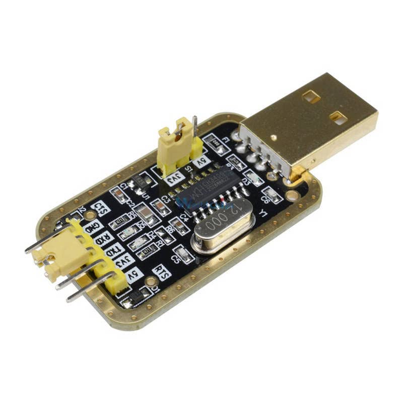 CH340 модул наместо PL2303 CH340G RS232 до TTL модул надградба USB на сериско пристаниште во девет четки мали плочи златно