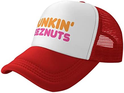 Капчиња за ореви на Данкин Деез - смешни глупости Каминувачи на камионџии - Гроздобер Новини луди ретро -бејзбол капа за бејзбол