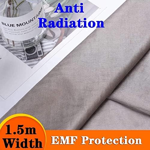 АДВИН Сребрена влакна Проводлива/РФИД-Заштитена ткаенина ЕМФ/ЕМИ/РФ Блокирање на материјал за газа нето-клеточна кула, Wi-Fi, заштита