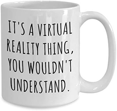 Холивуд &засилувач; Канап Виртуелна Реалност Кригла Зголемена Реалност ВР Подароци Тоа Е Виртуелна Реалност Нешто Кафе Чаша