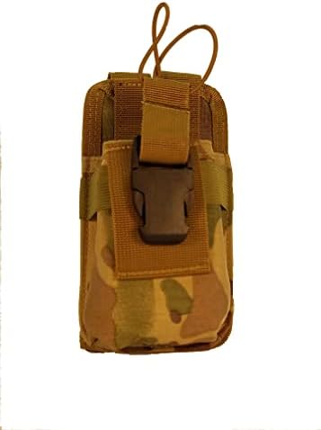 Clakit Strappack Clip-On Pouch за Radio & GPS, приврзаност за ранец за ловци, први реагирачи, јавна безбедност, пешаци и патници