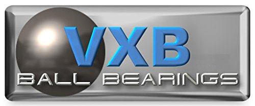 Vxb бренд 16-парчиња RM2-2RS 3/8 '' Лежиште на топката со топка V Groove Guber Запечатена линија за лежиште на ролери: V Groove Водич