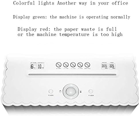 Ylhxypp вкрстено-исечен уништувач со автоматска храна за хартија; датотеката за уништување може да се скрши ЦД ЦД -хартија клип канцеларија