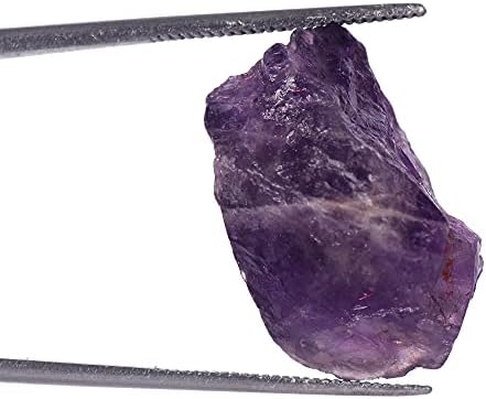 GemHub Violet Amethyst Природен скапоцен камен за лековита моќ EGL овластен 11,85 CT