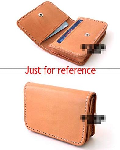 Welliestr акрилна матрица DIY кожа од кожена зип паричник за чанти за лаптоп кожен образец за шиење на кожен образец 11,5x7.5x2cm