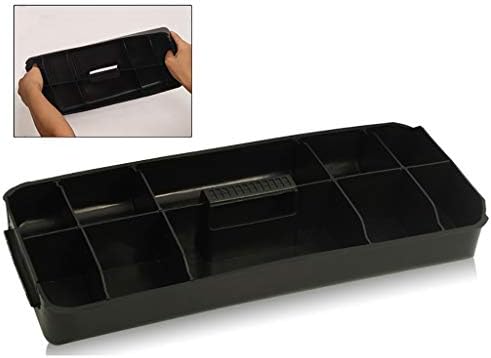 ZSHLZG Toolbox Til Art Auto Auto Repair Car делови повеќе-функционални хардверски кутии за складирање/двоен слој