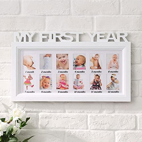 Llly Creative Moves Mose First Beage Procide Prostication Photo Frame Доенчиња деца кои растат сувенири за меморија подароци