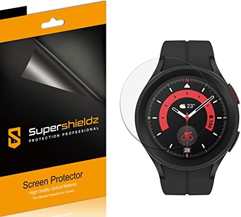 Супершилдз Дизајниран За Samsung Galaxy Watch 5 Pro Заштитник На Екранот, Јасен Штит Со Висока Дефиниција