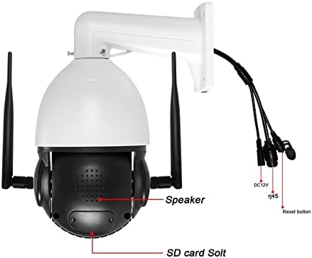 Целосна Боја 36Х 50 256ГР Аудио 360° Ротирачка АИ Безжична Пјунтаи Ип Безбедносна Камера