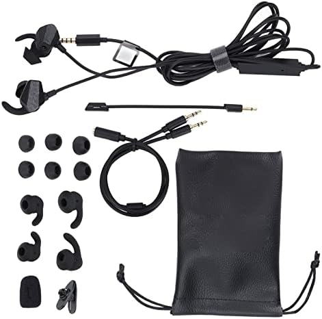 Dpofirs жични игри за игри, слушалки за игри во уво со одвојлив микрофон за мобилни и компјутер, Xbox Series X S, PS3/4/5