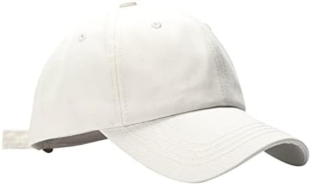 Мажи женски капачиња бејзбол капачиња обични ниски профили прилагодливи неконструирани летни празно капаче на отворено класична тато капа