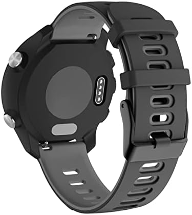 SAWIDEE Силиконски Часовник За Garmin Ferrunner 245 245M 645 Часовник Ремен Нараквица За Garmin Vivoactive 3 Часовник