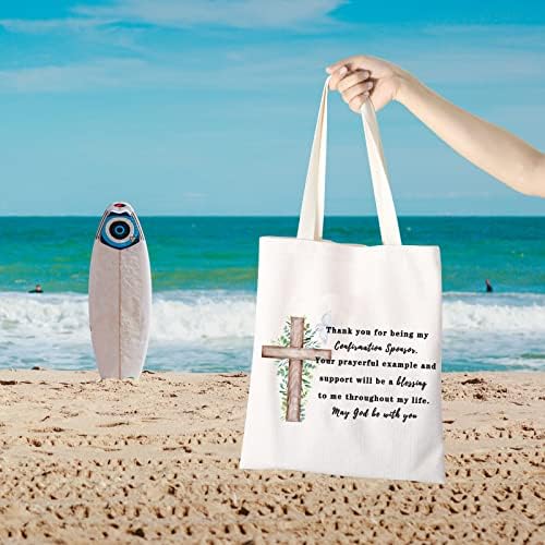 GJTIM Потврда Спонзор Подарок Христијанската Вера Подарок ви Благодариме Што Ми Потврда Спонзор Патент Торбичка Козметика Торба