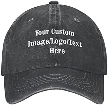 Персонализирана сопствена капа за бејзбол, прилагодете го вашиот сопствен дизајн текст, фотографии, капаче за прилагодување на логото на сликата