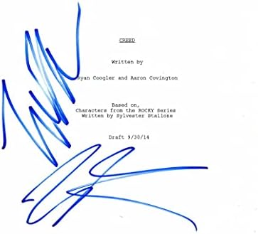 Мајкл Б Jordanордан и Теса Томпсон ги потпишаа скриптата за автограм Creed Full Movie - многу ретко во режија на Рајан Коглер,