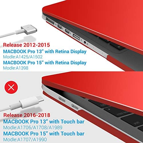 Ibenzer компатибилен со MacBook Pro 13 Inch Case 2015 2014 2013 Крај 2012 A1502 A1425, Hard Shell Case & Cock Cover & Prayer Protector за стара