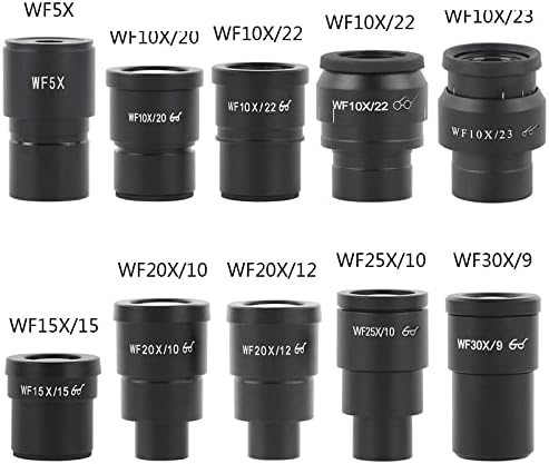 Микроскоп Додатоци За Возрасни Деца Еден Пар WF10X WF15X WF20X WF25X WF30X Окулар За Стерео Микроскоп Широк